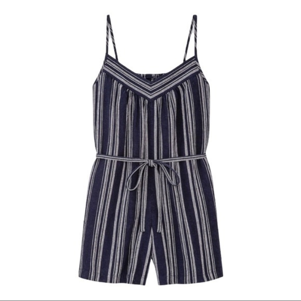 Uniqlo Linen Blend Romper